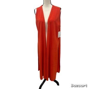 LuLaRoe Bright Orange Cardigan